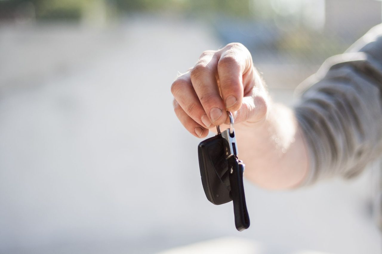 Schlüsselübergabe beim privaten Autokauf